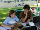 These Long Beach, California youngsters go outdoors for their Field Day operation this year. [Frank LaBarba, Photo]